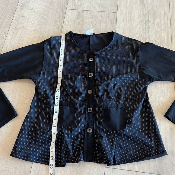 Women black top size 38 - Picture 3 of 8